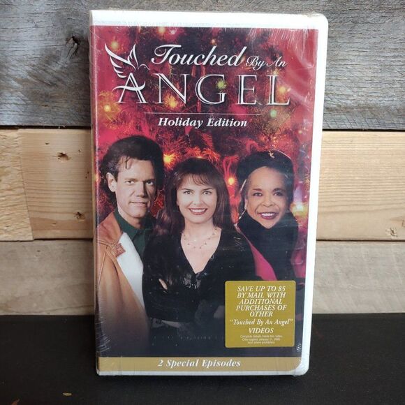 Touched by an Angel - Holiday Edition (VHS, 1999, Clamshell Packaging) Brand New - Picture 1 of 2